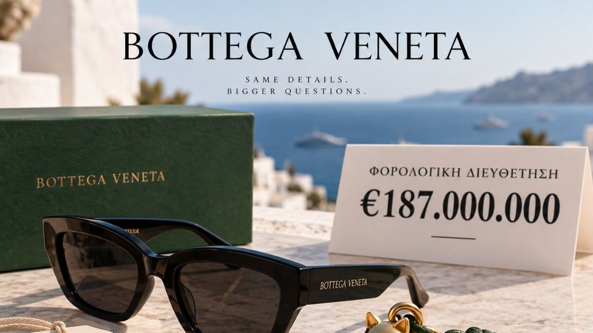 Bottega Veneta: Από τα γυαλιά της Μυκόνου στη φορολογική διευθέτηση των €187 εκατ. – πίσω από το quiet luxury