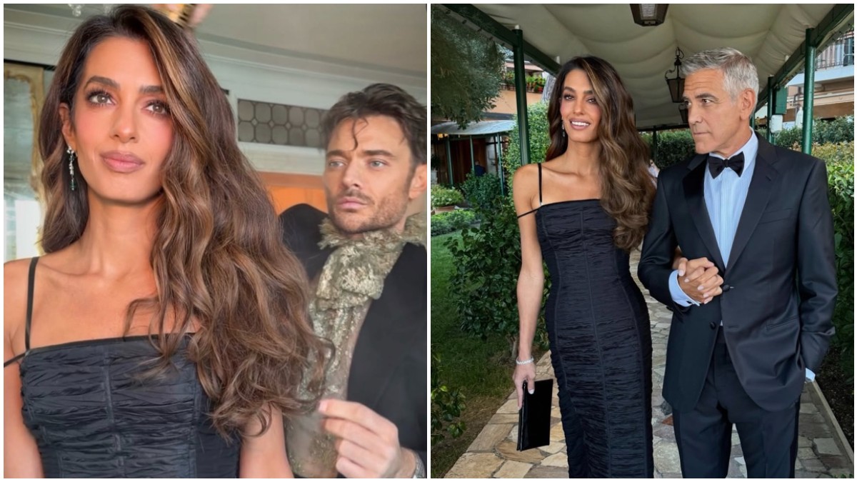 Δημήτρης Γιαννέτος: Πίσω από το εντυπωσιακό hair look της Αμάλ Κλούνεϊ στη Βενετία – Οι φωτογραφίες που μοιράστηκε
