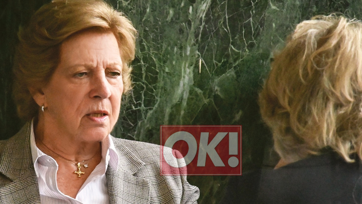 Άννα Μαρία: Ο φωτογραφικός φακός του ΟΚ! την απαθανάτισε στο μεσημεριανό γεύμα με τη νονά της εγγονής της