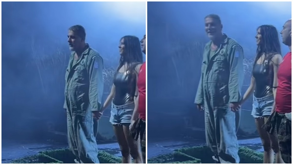 Δέσποινα Βανδή: Στο πλευρό του Βασίλη Μπισμπίκη στη θεατρική του πρεμιέρα – Το βίντεο που δημοσίευσε
