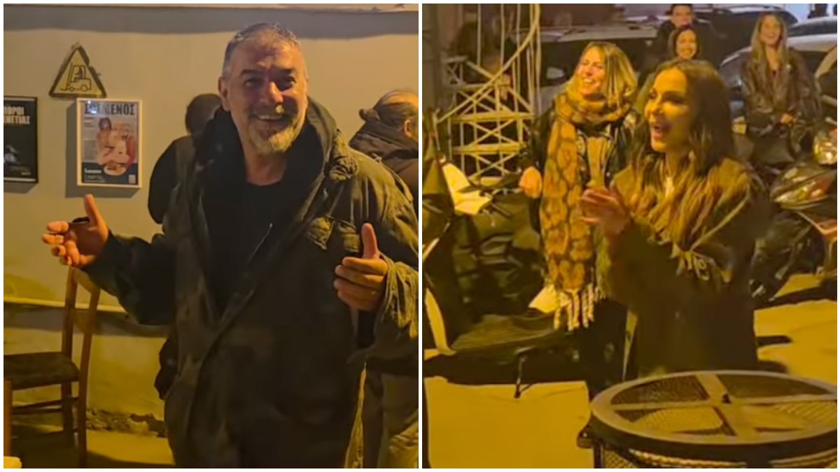 Βασίλης Μπισμπίκης: Η έκπληξη στο θέατρο για τα γενέθλιά του με τη Δέσποινα Βανδή στο πλευρό του
