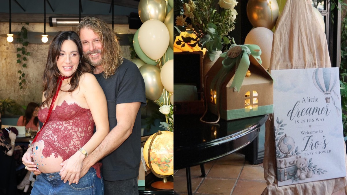 Ηρώ Πεκτέση: Τα νέα στιγμιότυπα από το baby shower και η τρυφερή φωτογραφία με τον Νεκτάριο Νικολόπουλο