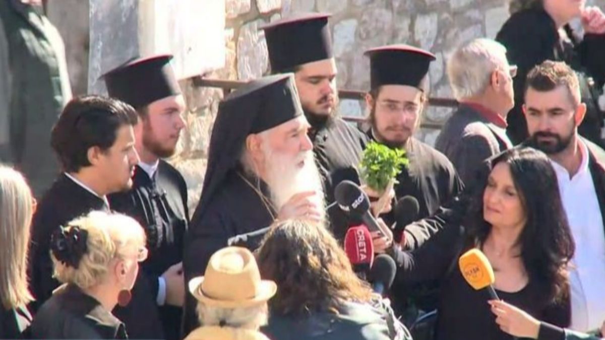 Γιώργος Μαζωνάκης: «Έδινε φωνή στη σιωπή» – Τα συγκινητικά λόγια του Μητροπολίτη Αλέξιου
