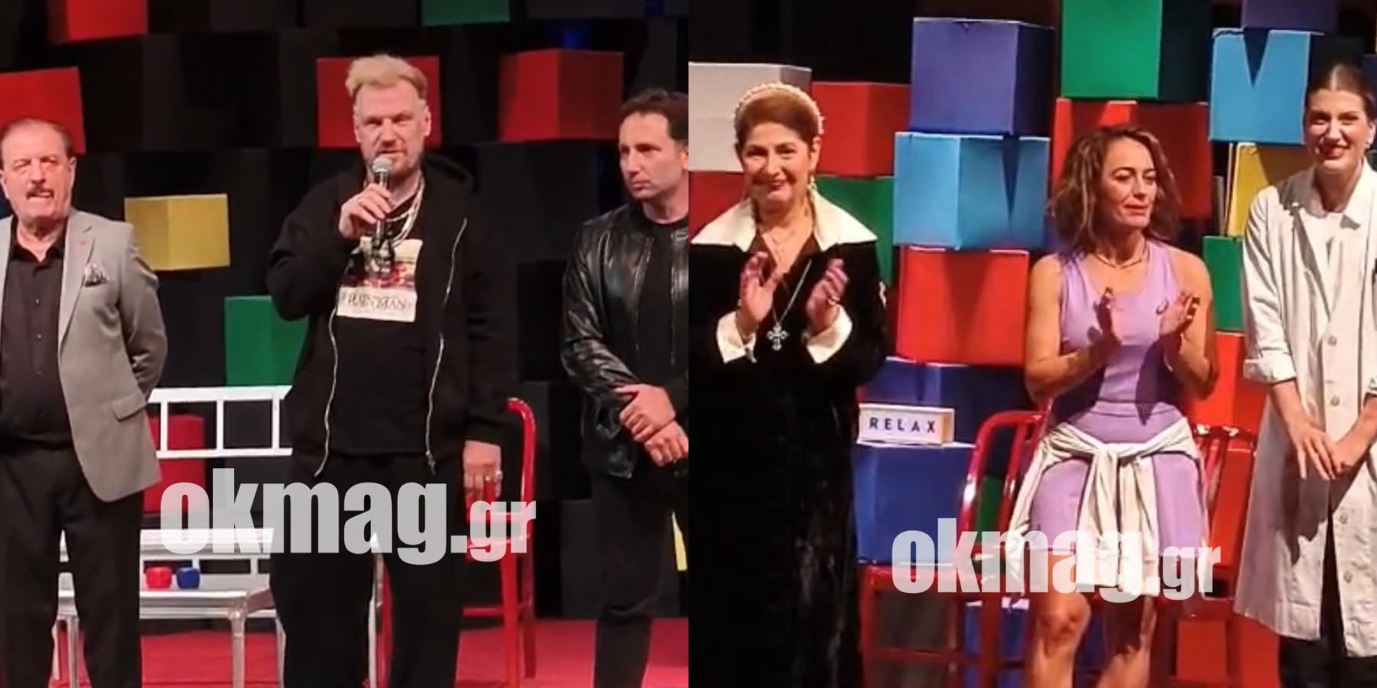 Κώστας Σπυρόπουλος: Παρουσίασε στο θεατρικό κοινό την Ολυμπιονίκη Αθανασία Τσουμελέκα ως ηθοποιό – Δείτε το βίντεο